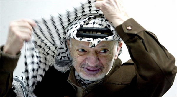 Palestinian leader Yasir Arafat